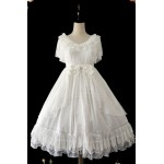 L11 Custom Made to order Chiffon & Lace Tank Lolita Vintage Lolita Prom Dress Regular Size XS S M L XL & Plus size 1x-10x (SZ16-52)