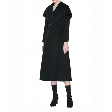 L238 Custom Made to order Wool blend Vintage Cape Classic Long Coat Regular Size XS S M L XL & Plus size 1x-10x (SZ16-52)