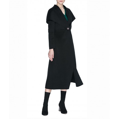 L238 Custom Made to order Wool blend Vintage Cape Classic Long Coat Regular Size XS S M L XL & Plus size 1x-10x (SZ16-52)