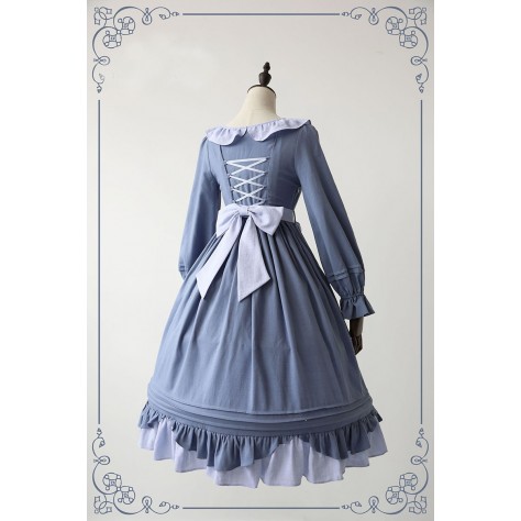 L3 Spandex Cotton Poplin Gothic Ball Vintage Lolita Prom Dress Regular Size XS S M L XL & Plus size 1x-10x (SZ16-52)