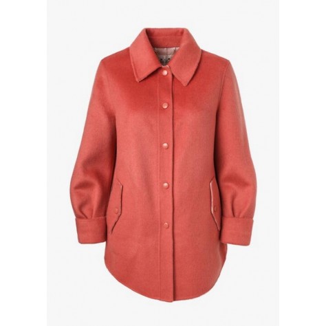 L460 Custom Made to order Woolblend Single Breasted Shirt Collar Coat Regular Size XS S M L XL & Plus size 1x-10x (SZ16-52)