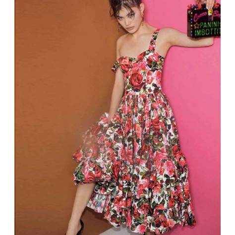 L612 Custom Made to order Polyester Sweetheart Neck Layered Ruffle Evening Dress Regular Size XS S M L XL & Plus size 1x-10x (SZ16-52)