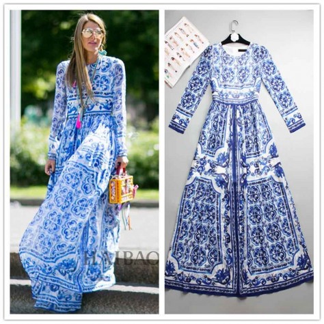 L626 Custom Made to order Satin Vintage Pleated Floral A-line Maxi Dress Regular Size XS S M L XL & Plus size 1x-10x (SZ16-52)