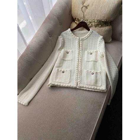 L750 Custom Made To Order Cashmere Blend Women's Elegant Cashmere Cardigan Sweater Regular Size XS S M L XL & Plus size 1x-10x (SZ16-52)