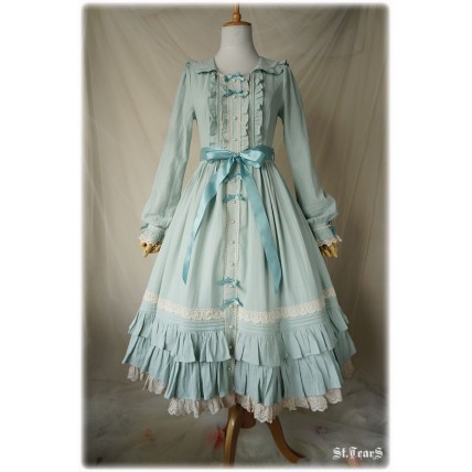 L8 Spandex cotton Poplin TBall Gown Vintage Lolita Prom Dress Regular Size XS S M L XL & Plus size 1x-10x (SZ16-52)