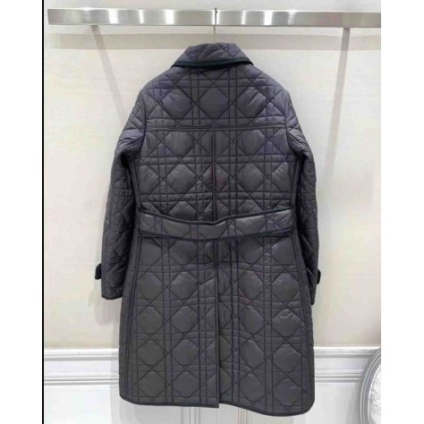 L895 Custom Made to order Polyester Women's Warmth Quilted Mid-Length Coat New Regular Size XS S M L XL & Plus size 1x-10x (SZ16-52)