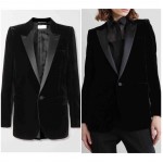 L903 Custom Made to order Velvet Women's Long Sleeved Suit Coat New Regular Size XS S M L XL & Plus size 1x-10x (SZ16-52)