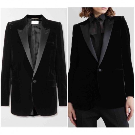 L903 Custom Made to order Velvet Women's Long Sleeved Suit Coat New Regular Size XS S M L XL & Plus size 1x-10x (SZ16-52)