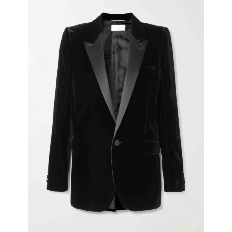 L903 Custom Made to order Velvet Women's Long Sleeved Suit Coat New Regular Size XS S M L XL & Plus size 1x-10x (SZ16-52)