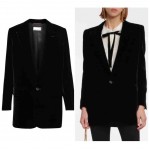 L904 Custom Made to order Velvet Women's One Button Velvet Suit Coat Regular Size XS S M L XL & Plus size 1x-10x (SZ16-52)