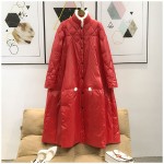 L917 Custom Made to order Down Oversized Loose Casual Thick Quilted Coat Regular Size XS S M L XL & Plus size 1x-10x (SZ16-52)