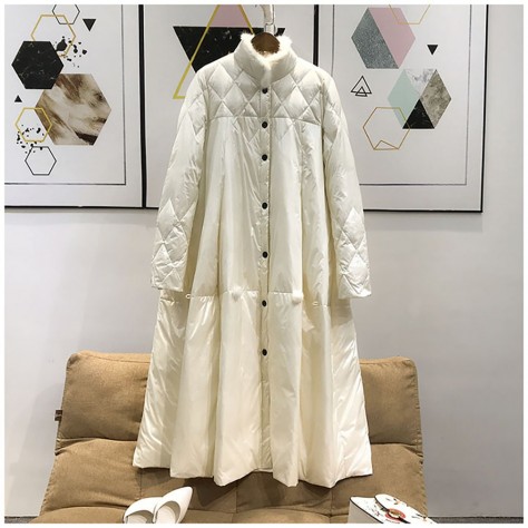 L917 Custom Made to order Down Oversized Loose Casual Thick Quilted Coat Regular Size XS S M L XL & Plus size 1x-10x (SZ16-52)