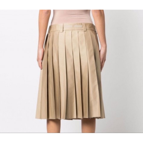 L937 Custom Made To Order Polyester Women's High Waist A-Line Pleated Skirt New Regular Size XS S M L XL & Plus size 1x-10x (SZ16-52)