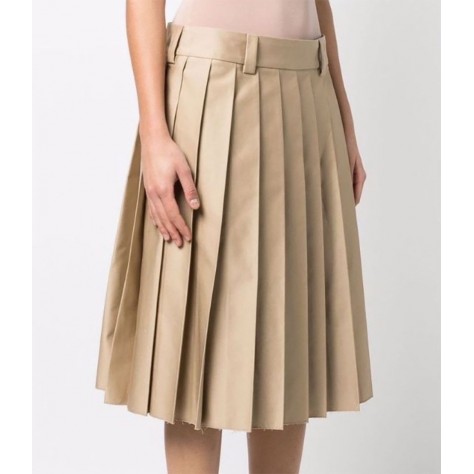 L937 Custom Made To Order Polyester Women's High Waist A-Line Pleated Skirt New Regular Size XS S M L XL & Plus size 1x-10x (SZ16-52)